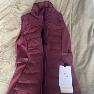 Down for it all lulu vest, new!